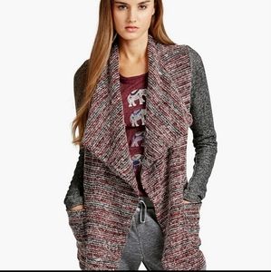 Lucky Brand Mixed Wrap Sweater - M - NWT